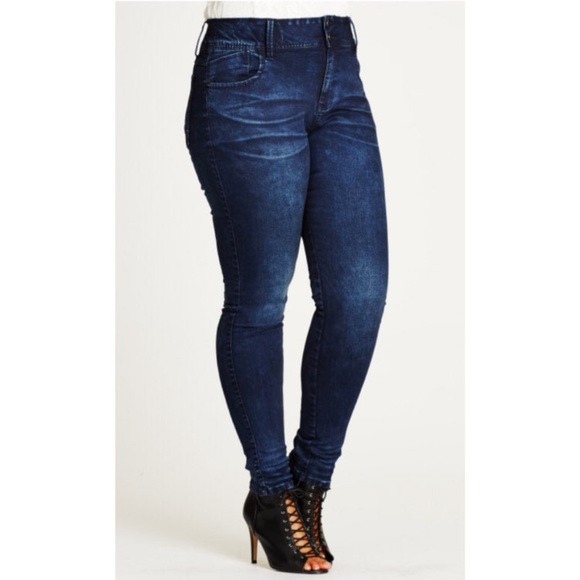 city chic harley high rise skinny